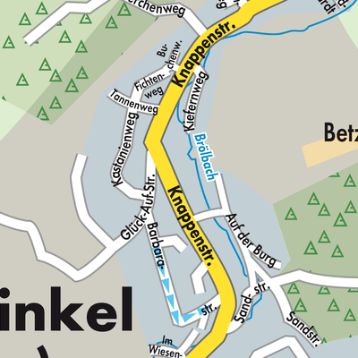 Stadtplan Katzwinkel (Sieg)