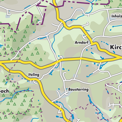 Übersichtsplan Kirchberg