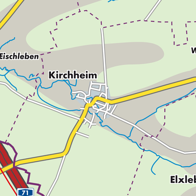 Übersichtsplan Kirchheim