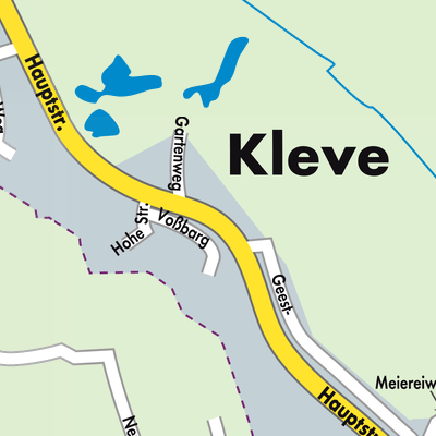 Stadtplan Kleve