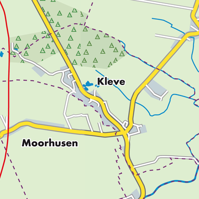 Übersichtsplan Kleve