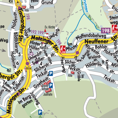 Stadtplan Kohlberg