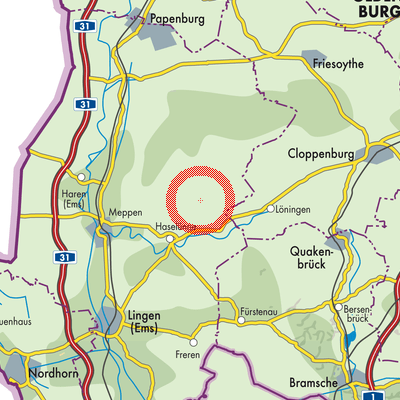 Landkarte Lähden
