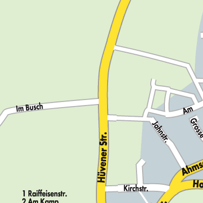 Stadtplan Lähden