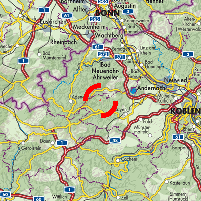 Landkarte Langenfeld