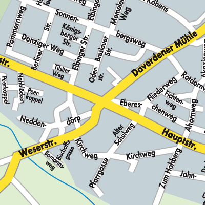 Stadtplan Langwedel