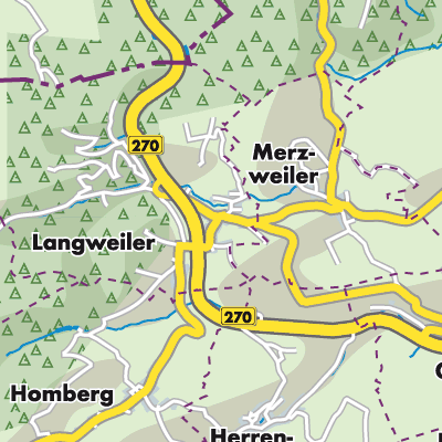 Übersichtsplan Langweiler