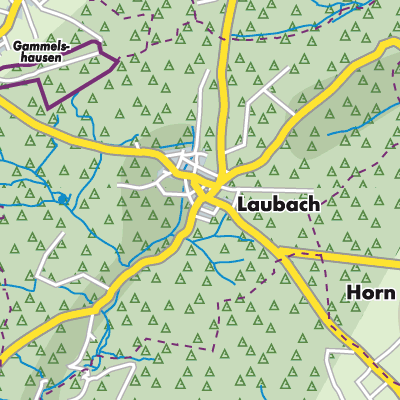 Übersichtsplan Laubach