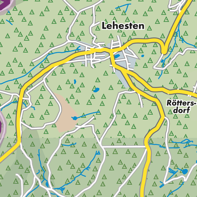 Übersichtsplan Lehesten