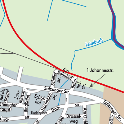 Stadtplan Leimbach