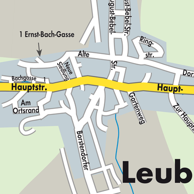 Stadtplan Leubsdorf