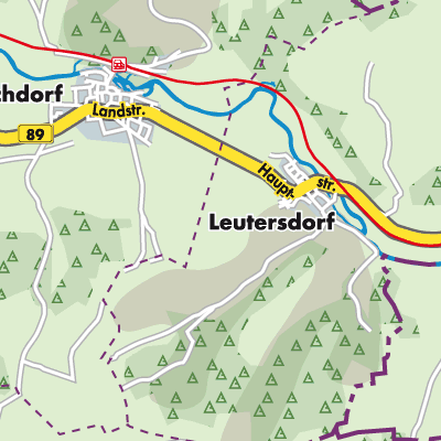 Übersichtsplan Leutersdorf