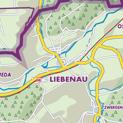 Übersichtsplan Liebenau