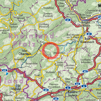 Landkarte Limbach