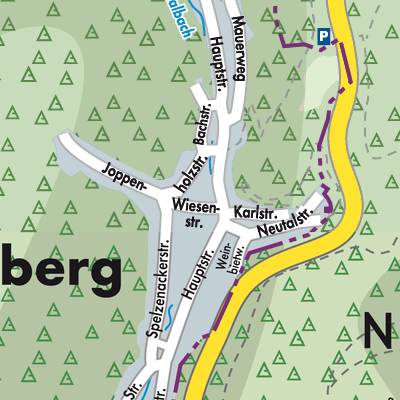 Stadtplan Lindenberg