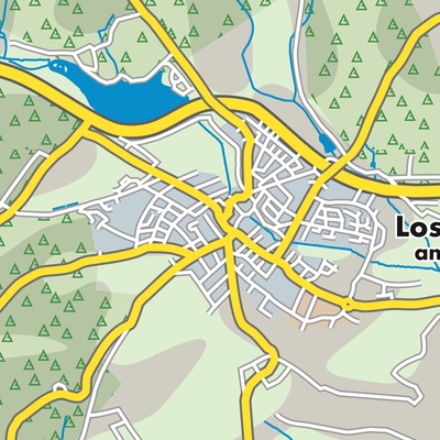Übersichtsplan Losheim am See