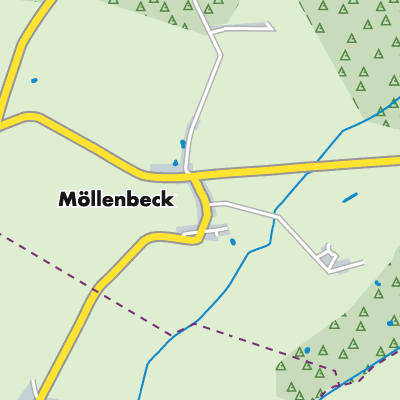 Übersichtsplan Möllenbeck
