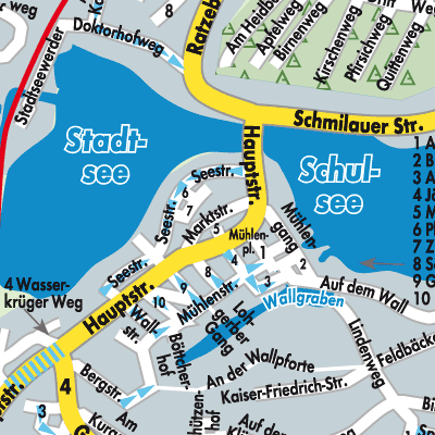 Stadtplan Mölln