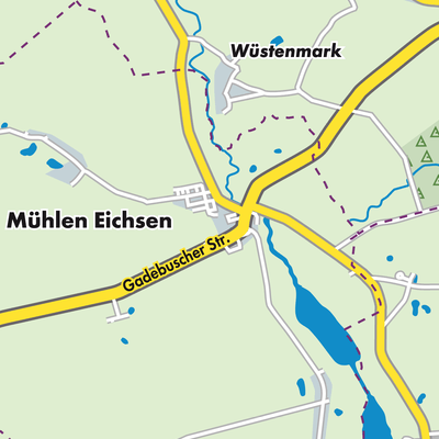 Übersichtsplan Mühlen Eichsen