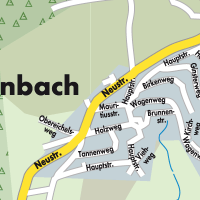 Stadtplan Müllenbach