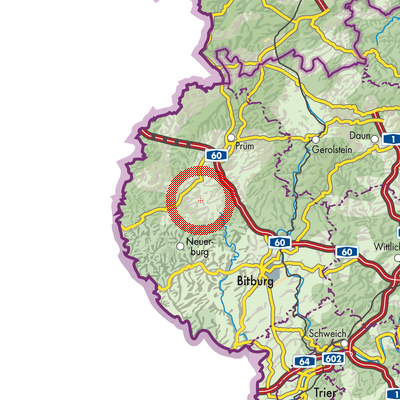 Landkarte Manderscheid