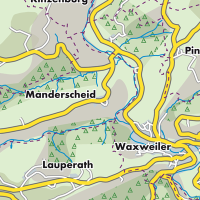 Übersichtsplan Manderscheid