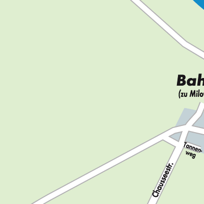 Stadtplan Milower Land