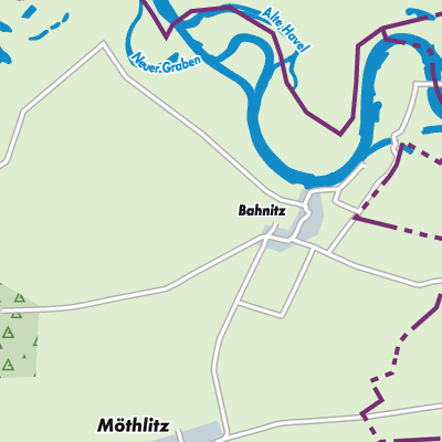 Übersichtsplan Milower Land