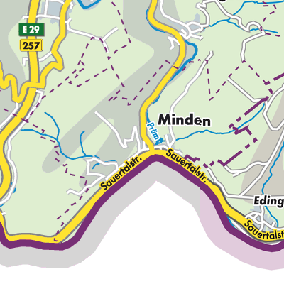 Übersichtsplan Minden
