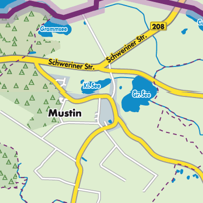 Übersichtsplan Mustin