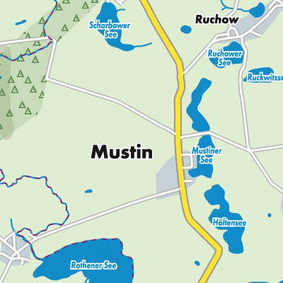 Übersichtsplan Mustin