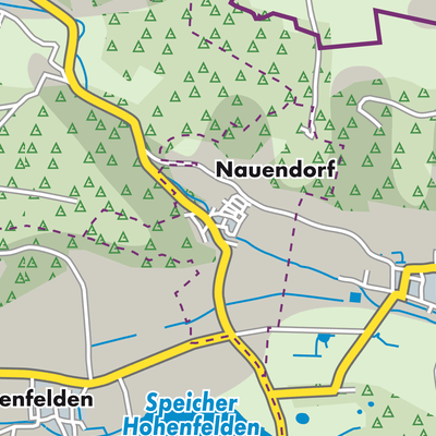Übersichtsplan Nauendorf