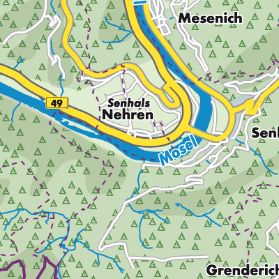Übersichtsplan Nehren