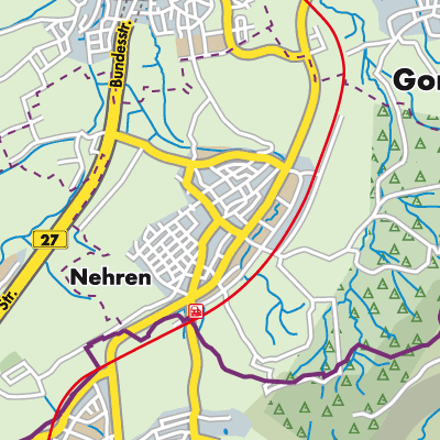 Übersichtsplan Nehren