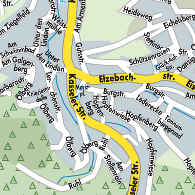 Stadtplan Nentershausen