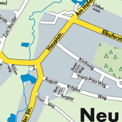 Stadtplan Neu Darchau