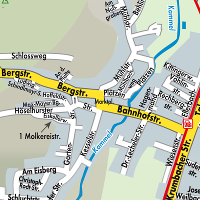 Stadtplan Neuburg an der Kammel