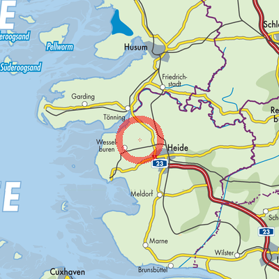 Landkarte Neuenkirchen