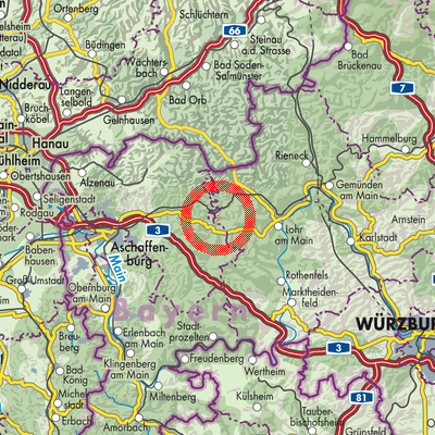 Landkarte Neuhütten