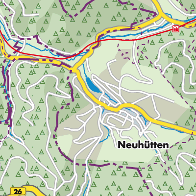 Übersichtsplan Neuhütten