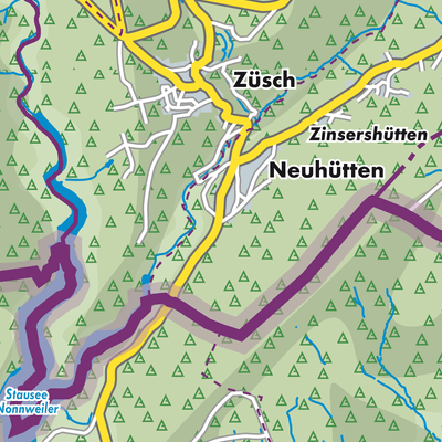 Übersichtsplan Neuhütten