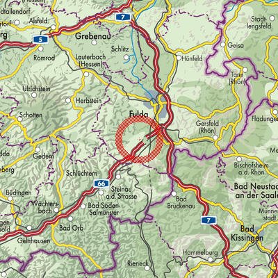Landkarte Neuhof