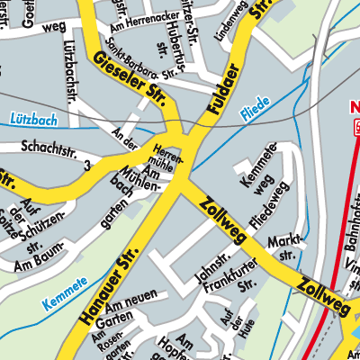 Stadtplan Neuhof