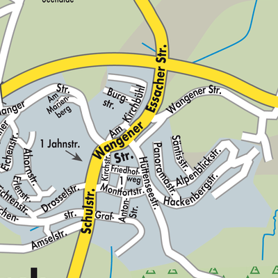 Stadtplan Neukirch