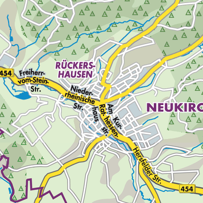 Übersichtsplan Neukirchen