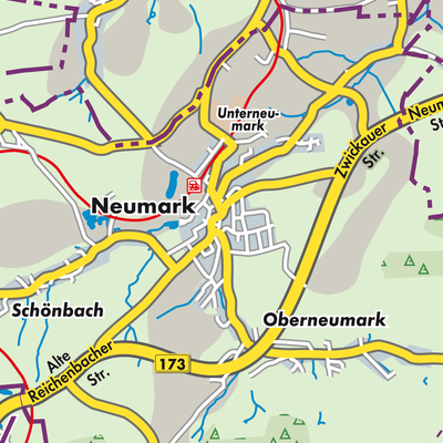 Übersichtsplan Neumark
