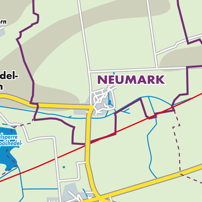 Übersichtsplan Neumark