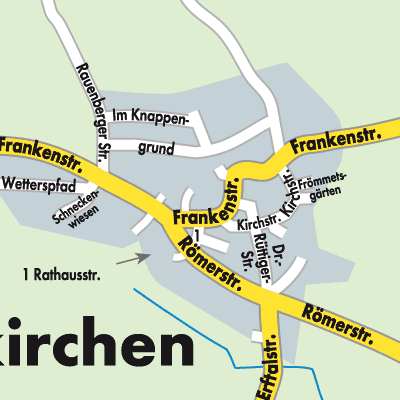 Stadtplan Neunkirchen