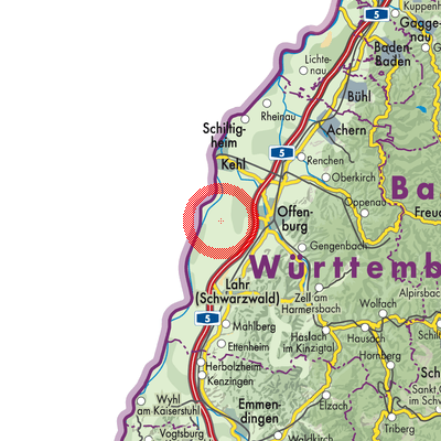 Landkarte Neuried
