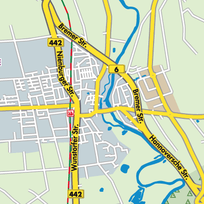 Übersichtsplan Neustadt am Rübenberge